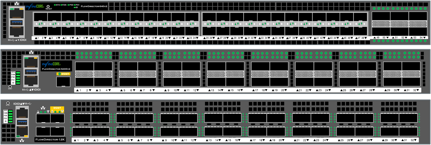 FlowDirector network packet broker family